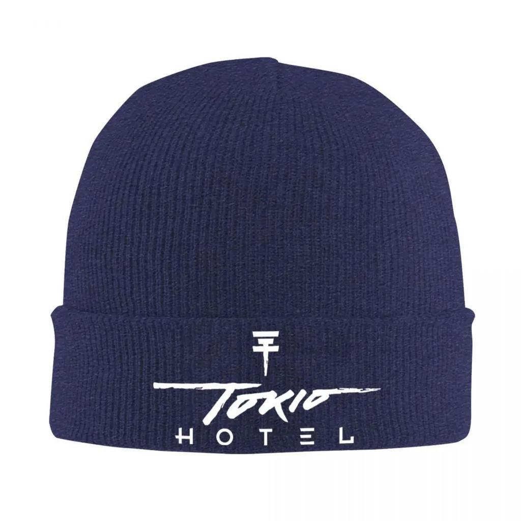 Tokio Hotel Bonnet Hats band Beanie Hats Custom Knitting Hat Winter Casual Female Male Outdoor Sport Head Wrap Cap