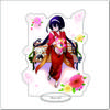 16CM Anime Bungo Stray Dogs Cosplay Ornaments  Edogawa Rampo/Fukuzawa Yukichi/Akiko Yosano  Figure Stand Halloween Gifts