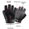 Fahrradsport Halbfingerhandschuhe Atmungsaktiv Rutschfest MTB Fahrradhandschuhe Schweißabsorbierend Elastisch Fitness Training Fitnessstudio Outdoor Handschuh