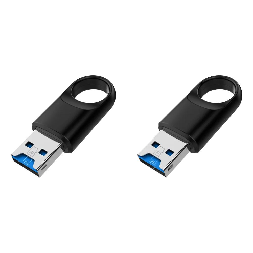 1-5PCS Memory Card Reader Adapter USB 3.0 High Speed Flash Memory Card Adapter Hub for TF SD PC Computer Laptop