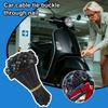 Self Locking Cable Tie Heavy Duty Fastener Automotive Cable Tie For Auto Motorcycle EV Sedan Trunk Outdoor Garage Installation