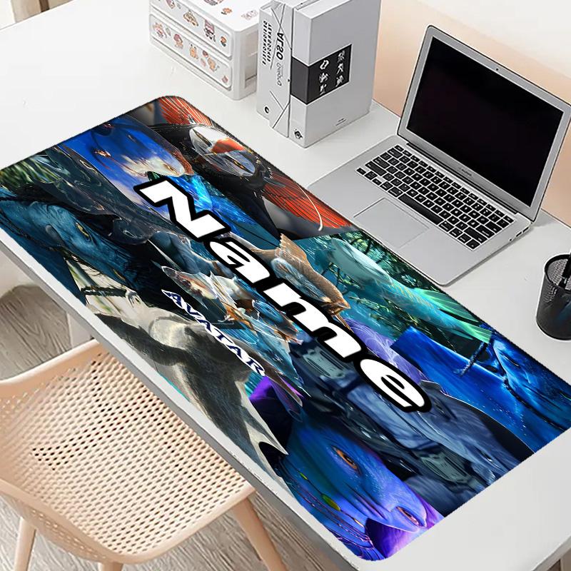Custom Name Personalized Avatar Pattern Mousepad, Laptop PC Desk Mat, Decorative Desk Mat for Home Keyboard Pad Gift