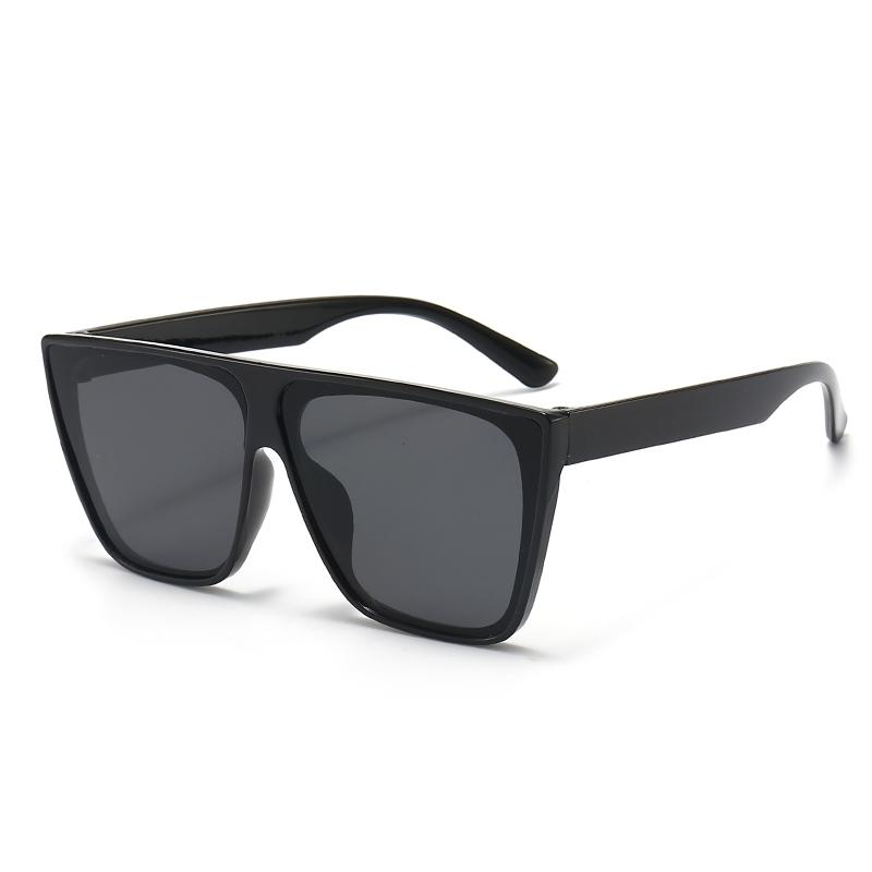 Large Frame Square Sun Glasses Women Men Retro Luxury Brand Sunglasses Leisure Travel Shades Lady Man Protective Glasses UV400