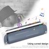 Blues Harp Mundharmonika 10-;Loch Professionelles Mundharmonika G-Ton Geschenke Edelstahlabdeckung(blau )