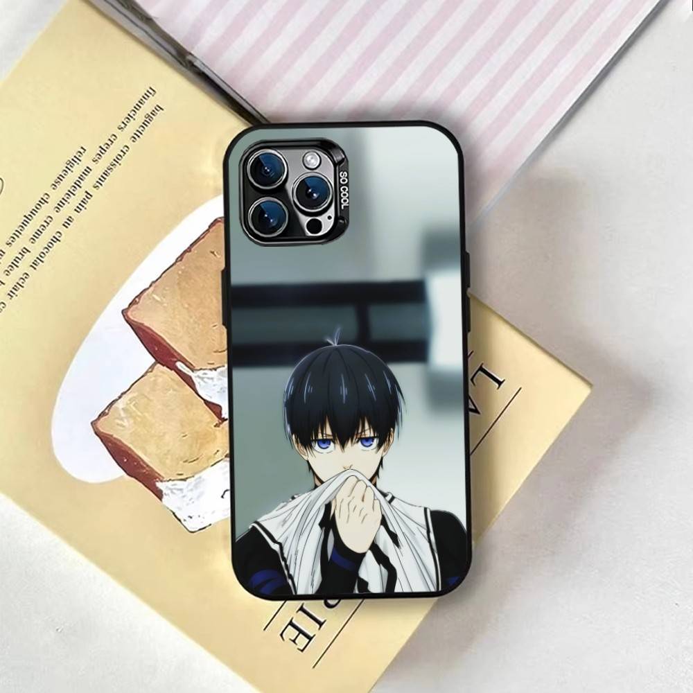 Blue Lock Yoichi Isagi Phone Case For iPhone 17,16,15,14,13,12,11 Plus,Pro Max,XS,Colorful Silver Phone case Funda Cover