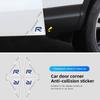 AABBM1 Volvo Car Stickers Door Corner Anti-collision Silicone Protective Cover For Rdesign V60 V40 XC90 S60 C30 V50 V70 S90 Car Gadgets