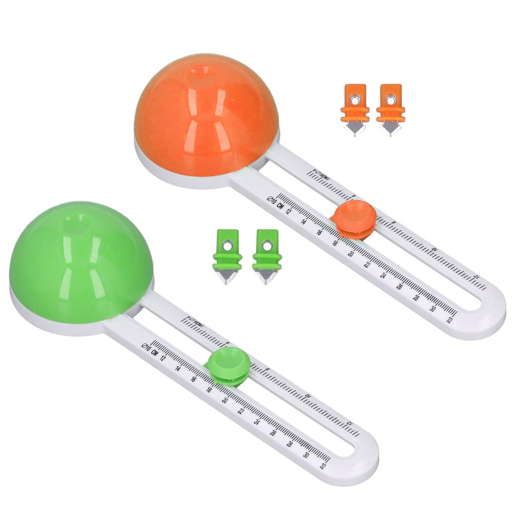 Circle Paper Trimmer DIY Manual Adjustable Lightweight Portable Paper Cutting Tool for Print Paper