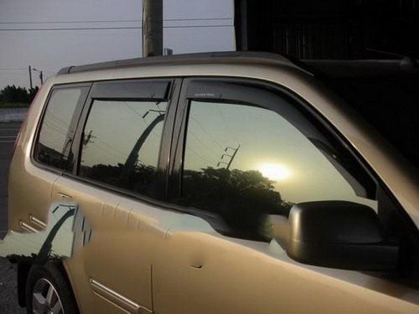 Ветровики (4 шт, HIC) для Nissan X-trail T31 2007-2014 гг
