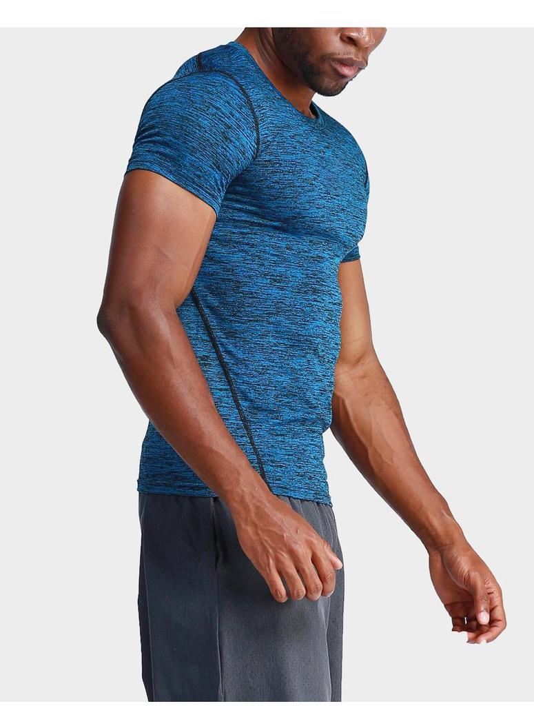 Men's Quick-Dry Sports T-Shirt: Outdoor Football Jersey & Basketball Fitness Wear