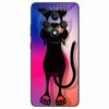 For OPPO Reno 12F 5G Case Cool Black Soft Silicone Cover for Oppo Reno12 FS Cartoon TPU Shell On Reno12 F Protective Funda Capas