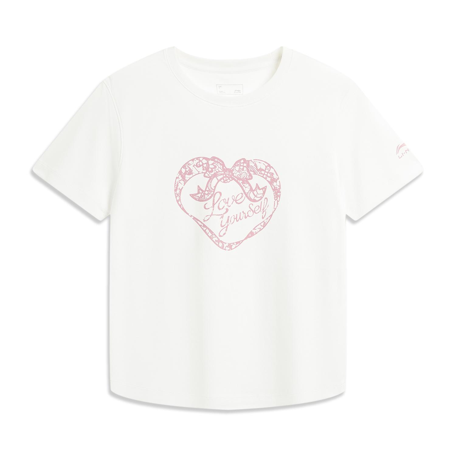 

Li Ning Sports Lifestyle Series Letter Logo T-Shirt Women tops ATSW274-8 XXL