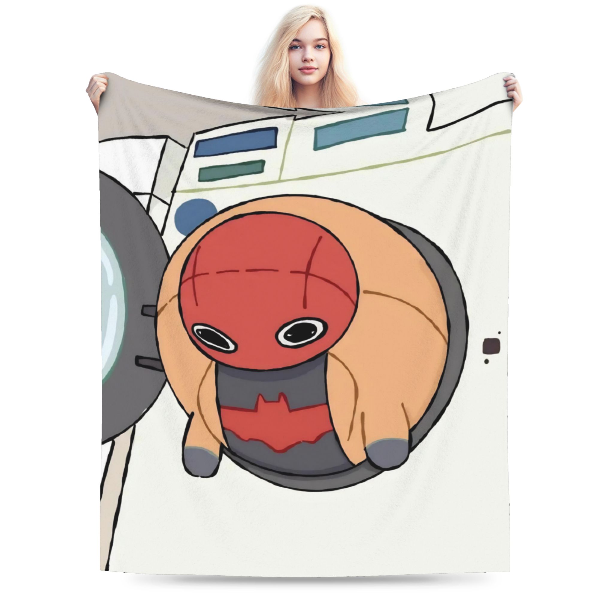 Jason Todd Fleece Throw Blanket Comics Superhero Blankets for Home Couch Super Soft Bedding Throws 100x150cm