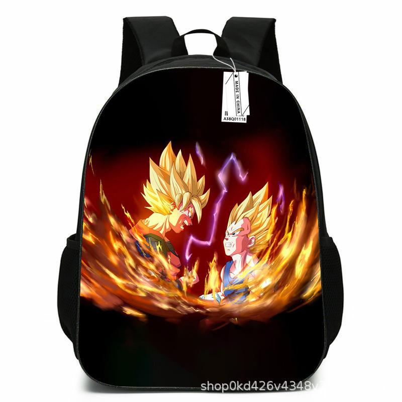 Dragon Ball 2 Backpack Animated Characters Children Elementary School Bag 1-3-6 Grade Computer Bag