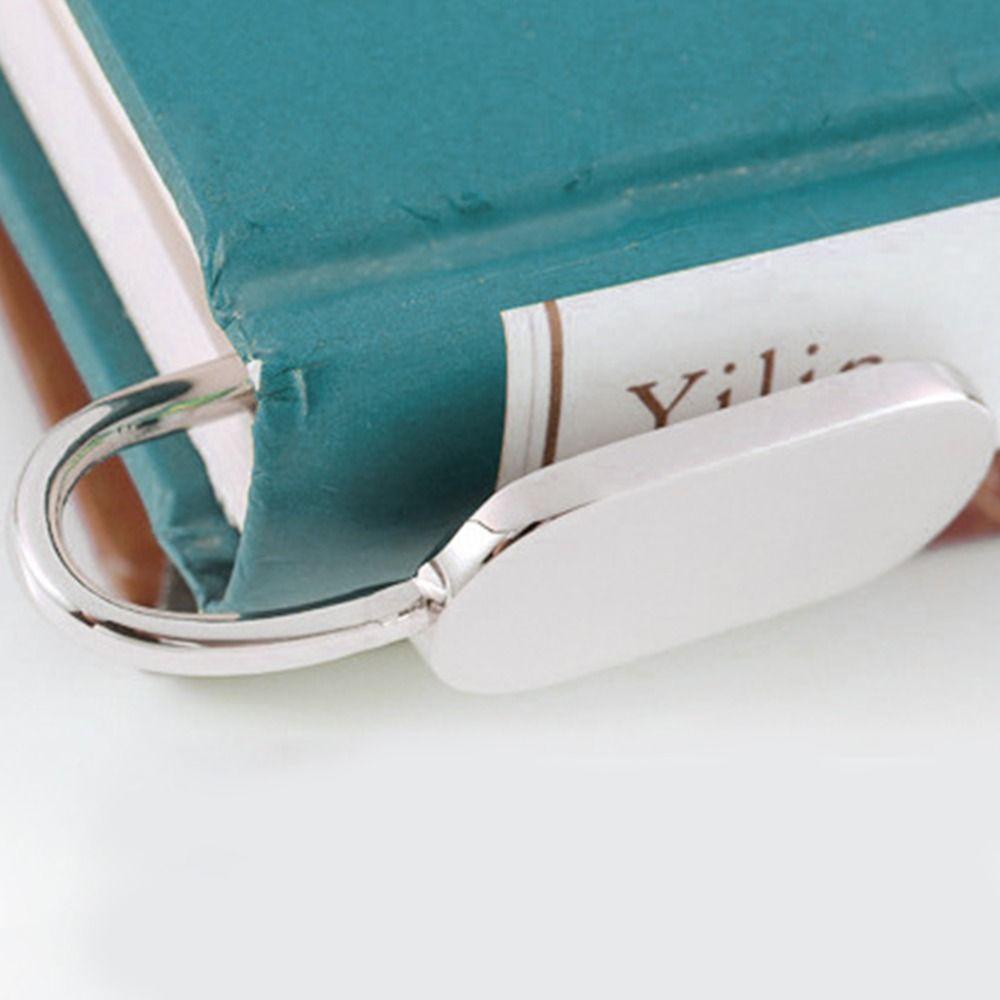 Creative Swan Neck Bookmark Reading Supplies Book Page Holder Round Metal Book Cilp  Students