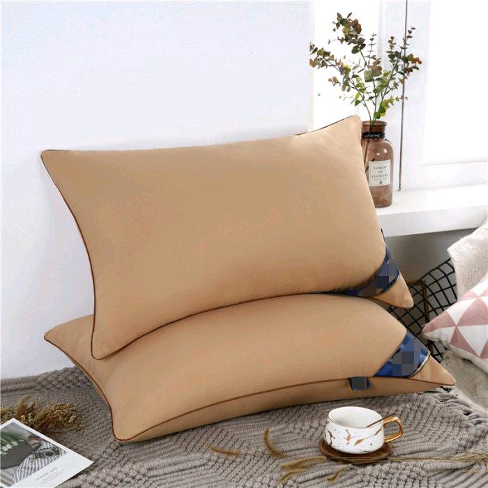 Hilton Five-Star Hotel Neck Support Feather Velvet Pillow Gift