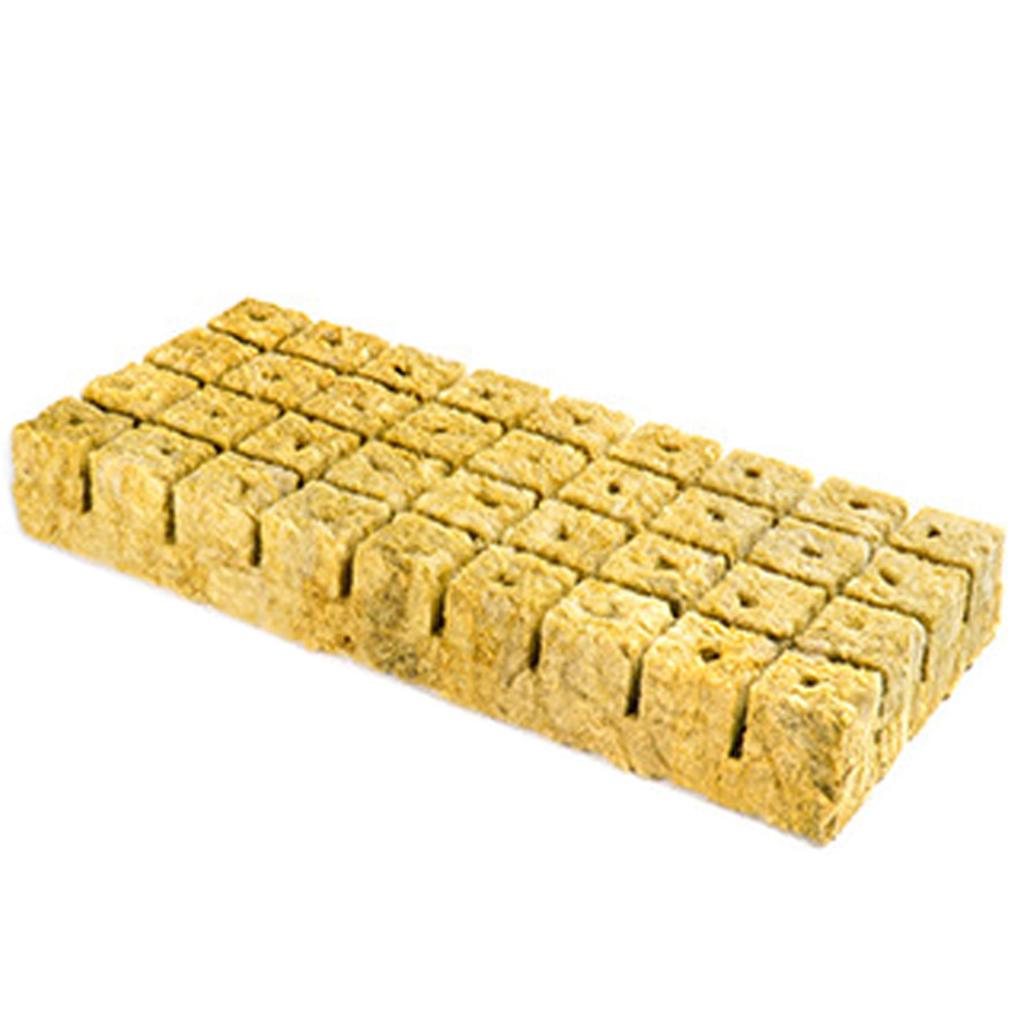Rock Wool Cubes Starter Grow Cubes for Hydroponics Rock Wool Planting Cubes Clone Cubes Soilless Cultivation