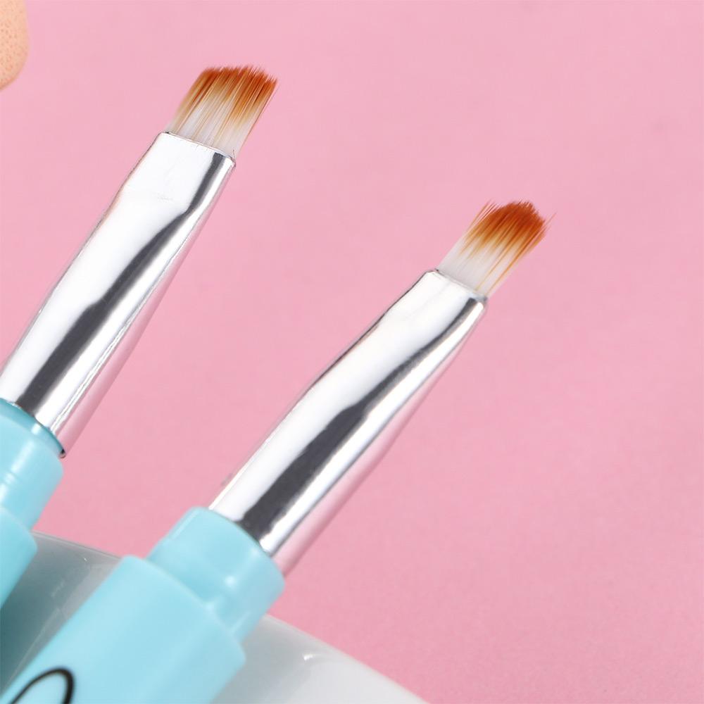 Portable Travel Cosmetic Tools Retractable Makeup Brush Lip Brush Eye Shadow Brush Eyeliner Brush