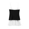 2025 Spring Women's European & American Style Poplin Patchwork Short Dress