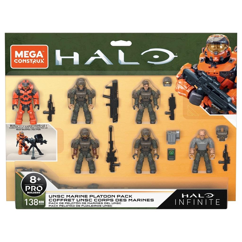 Mega Construx Halo Infinite UNSC Marine Platoon Pack