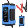 Motorcycle Battery Charger 12V 6A Digital Display Intelligent Repair Tool 100‑240VUS Plug