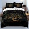 Tree of Life with Birds Duvet Cover Set Bedding Set (1 Duvet Cover, 2 Pillowcases, Duvet Not Included)