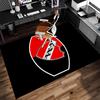 Club Atlético Independiente Print Area Rug - Soft, Washable Non-Slip Indoor Mat for Office Chairs, Living Room, Home Office Decorative Rug