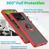 For Xiaomi Redmi Note 13 Pro Plus 5G 4G Magnetic Ring Phone Stand Case Redmi 14C 13C 9A Matte Back Cover Redmi Note 14 Pro Plus