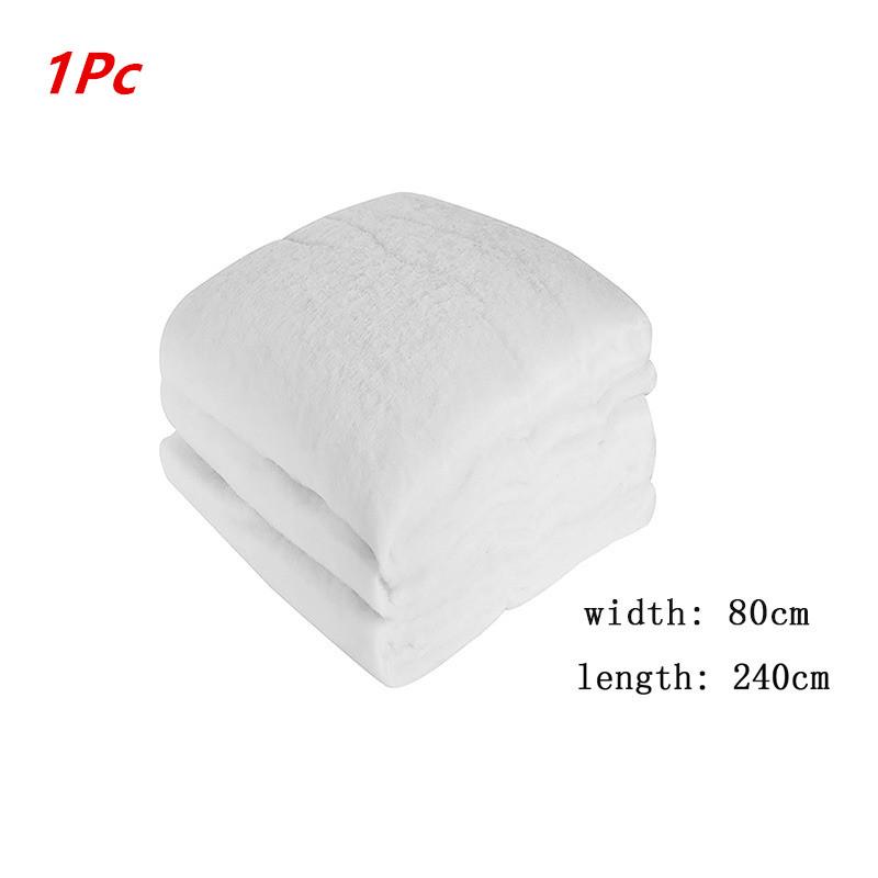 Cotton Soft White Blanket Artificial Xmas Christmas Party Decor Cotton Fake Christmas Tree Scene Decoration Props