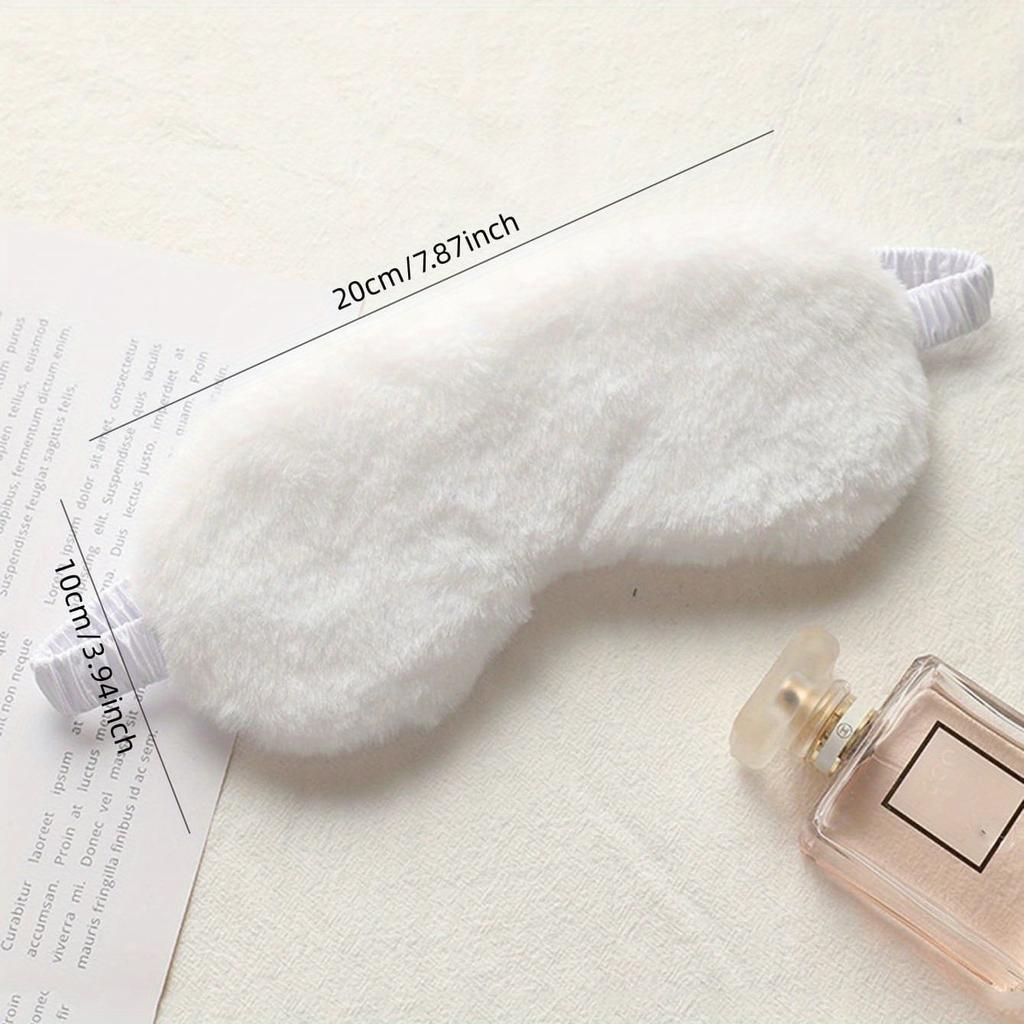 1pc Super Soft, Skin Friendly Plush Eye Mask for Sleep and Fatigue Relief - No Electricity, Relaxation and Better Sleep Blackout