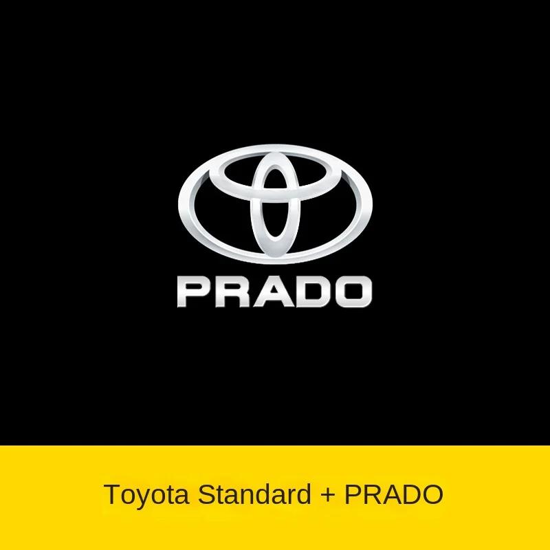 Car Door LED HD Welcome Courtesy Shadow Projector Lamp Logo Light For Toyota 12V 4-wheel N280 Highlander Kluge Car Accessories
