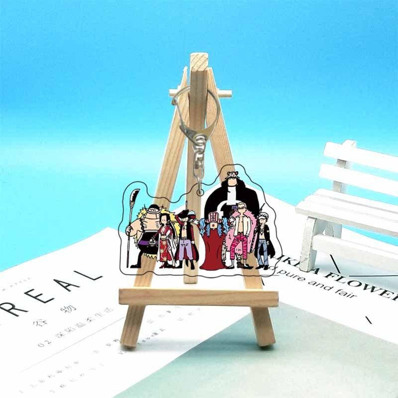 One Piece Luffy, Chopper, Law, Zoro, Ace, Sanji, Sabo Acrylic Keychain
