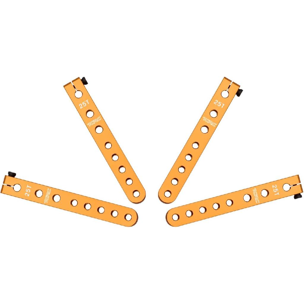 4PCS Aluminum 25T Servo Arms Horns for RC Futaba All 1/10 Model Car