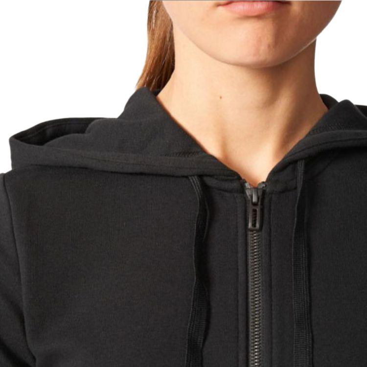 adidas Not Sports Specific Logo Printed Hooded Jacket Women Jacket Black S97076