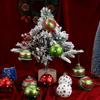 Christmas Tree Decorations 12 Pieces Hangable Decor 2.36 Inch Ball For Holiday For Indoor Outdoor Bedroom Window Store Home
