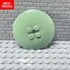 4pcs/lot MOC Bricks Round Plate Dish 6x6 Disc Radar 44375 Compatible Assemble Educational Building Block Particle kids Toys Gift