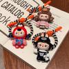 2pcs Kawaii Rabub Anime Elastic Hair Rope Ins Girls Fashion Hair Accessories