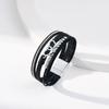 Multi Layer Leather Bracelet for Women Heart Accessories  Stylish Ladies Hand Jewelry Gift