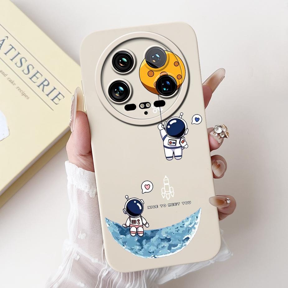 For Xiaomi 14 Ultra Case Cute Dinosaur Cartoon Cover Shockproof Phone Case For Xiaomi Mi 13 Ultra 13Ultra 14Ultra Soft TPU Shell
