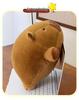 Adorable Capybara Plush Doll: Round Pillow & Creative Birthday Gift