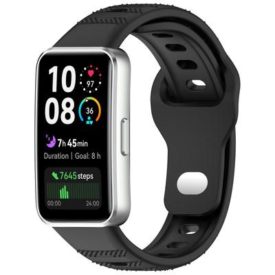 Soft Silicone Watch Strap Replacement Colorful Wristband Adjustable Watchband for Huawei Band 10/9/8 Smart Watch Accessories