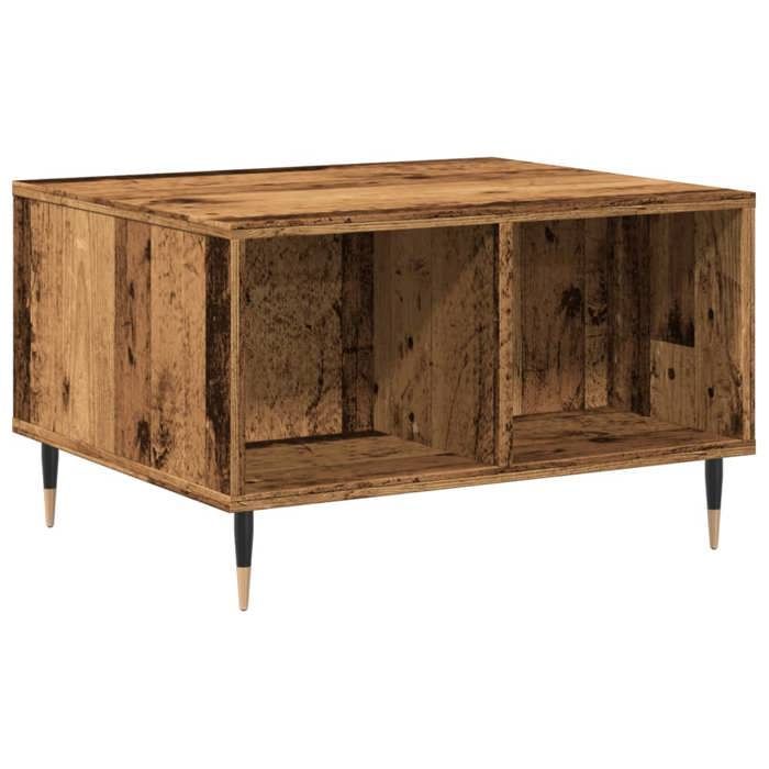 VidaXL Coffee Table Old Wood 60x50x36.5 Cm Engineered Wood 857336