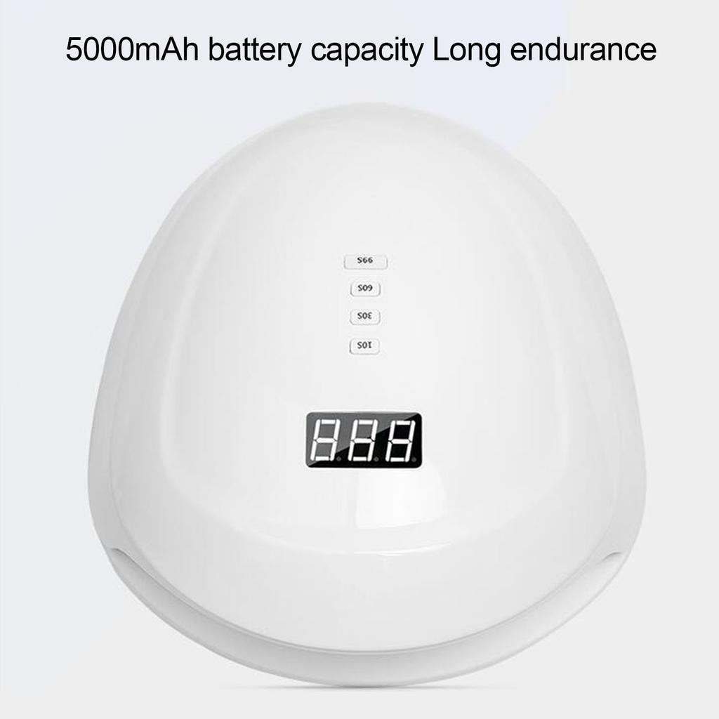 LUGX 60W dobíjecí gel lak na vytvrzování nehtů LED UV lampa na sušení nehtů