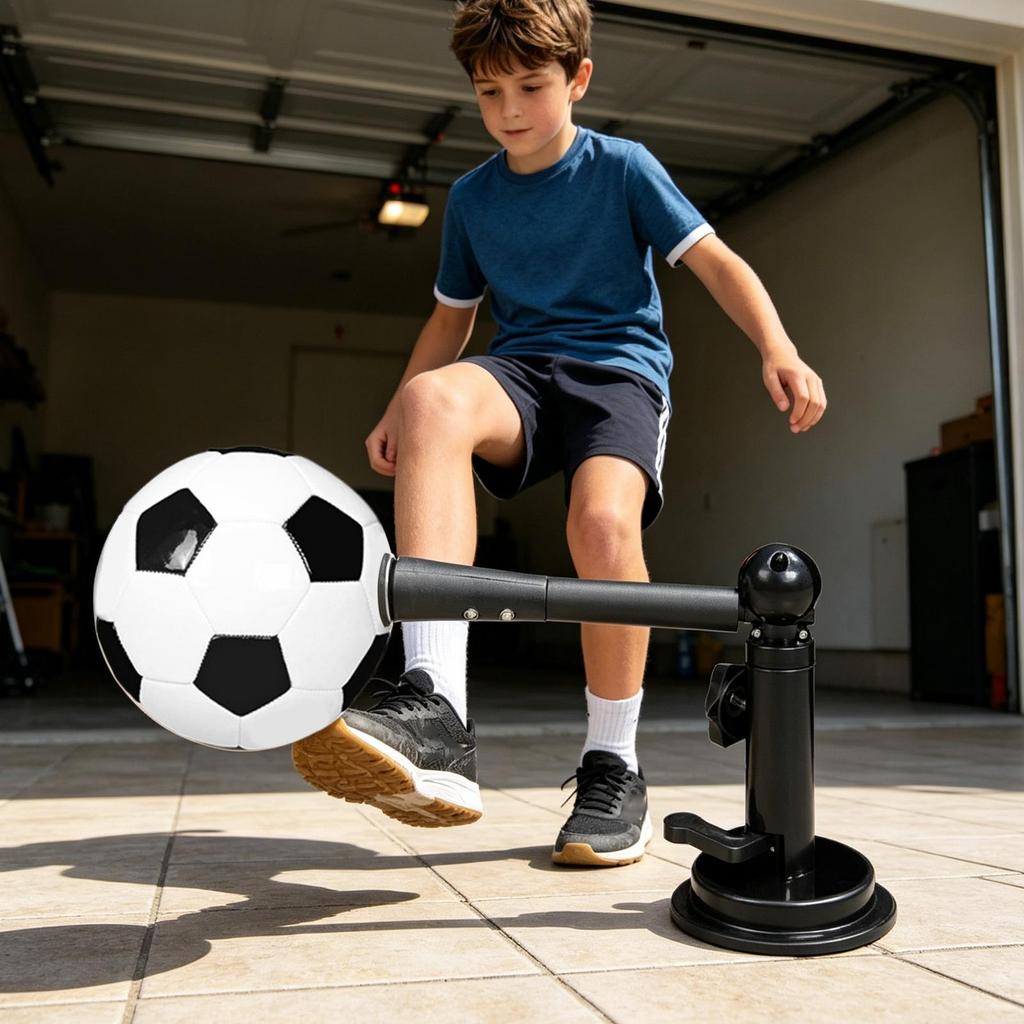 Soccer Training Aid Football Training Equipment Hands-Free Soccer Ball Kicking Practice for Boys Girls Indoor School Outdoor