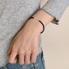 Bracelet Women's Black Agate Splicing Bracelet Light Luxury Niche High-end Jewelry for Girlfriend Gifts
