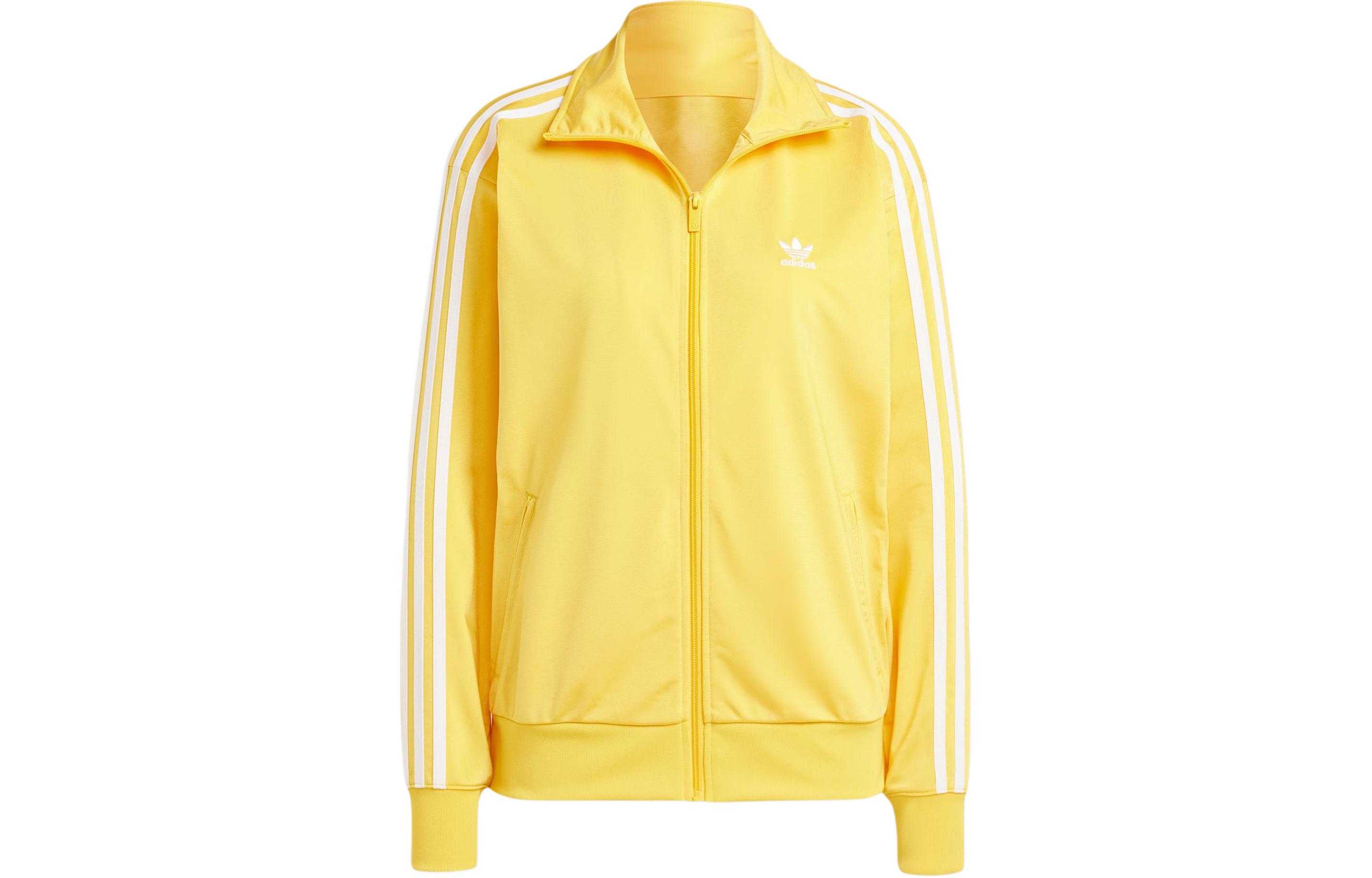 Adidas Originals ADICOLOR FIREBIRD Adicolor Firebird Track Top Jackets & Coats Women s Bright Yellow IP0611 S