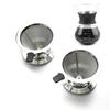 Handle with Stand Holder Reusable Cone Strainer Coffee Filter Drip Tools Pour Over Coffee Dripper