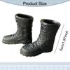 1:6 Scale Miniature Short Boot Low Heel Boots Casual Dolls Dress up Accessory Work for 12''