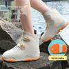 Silicone Non-Slip Waterproof Shoe Covers for Adults – Thickened, Wear-Resistant, Reusable Rain Boots for Men and Women