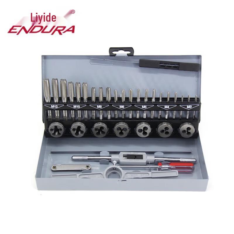 ENDURA 32-Piece HSS Hand Tap Set