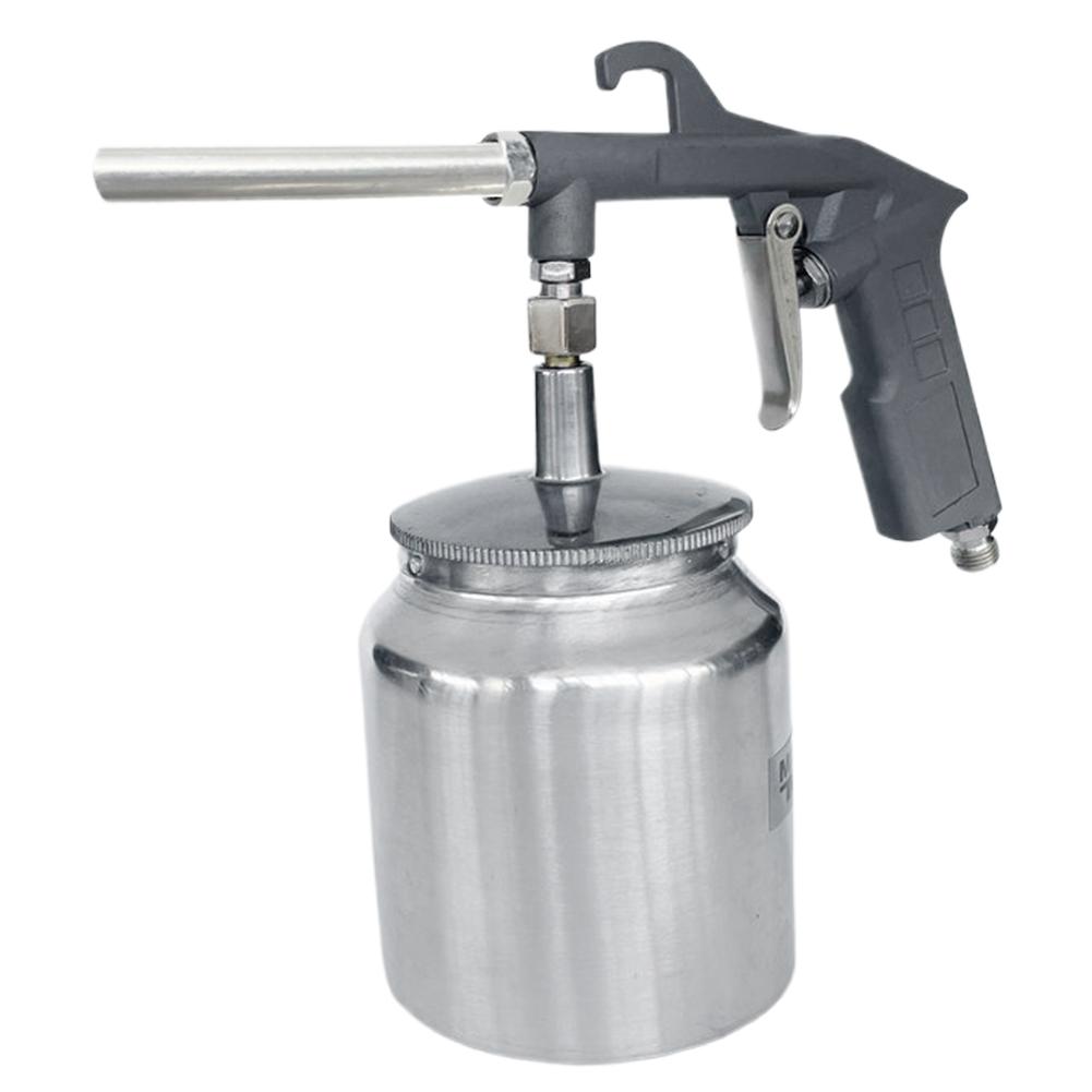 Pneumatic Air Sand Blaster 1/4inch 450ml Sandlasting Spray Gun Tool with 4 Nozzle Portable Sandblasting Gun for Removing Rust